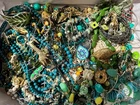 Vintage Estate Costume Jewelry Lot LG07 G & W , Gold and Silver tone