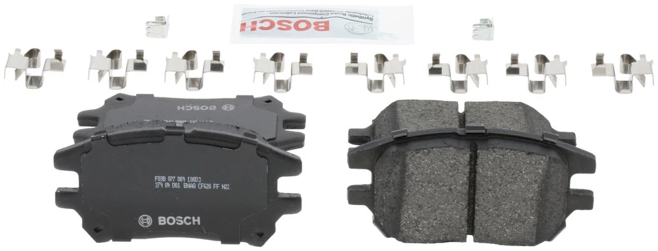 Bosch QuietCast Ceramic Brake Pad and Rotor Kit For 2002-2003 Lexus RX300 Foto 3 de 4