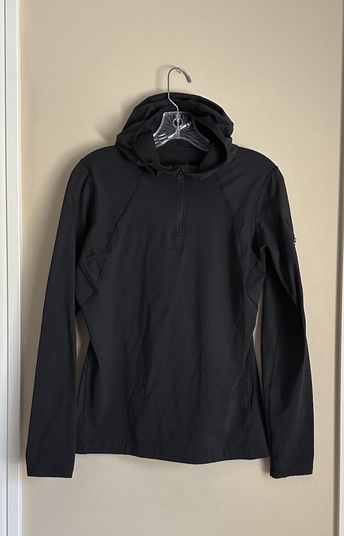 ARC'TERYX Arc’teryx RHO LT CAPPUCCIO ZIP COLLO DONNA’S Medium Felpa con Cappuccio Strato Base Top