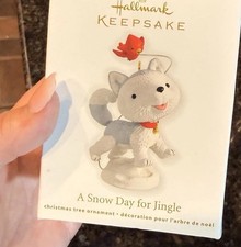 New Hallmark Keepsake 2012 A Snow Day for Jingle Christmas Ornament Collectible