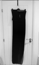 PrettyLittleThing Black One Shoulder Dress Size 12 BNWT