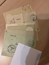 5 Feldpost Briefe, einer mit Kalender von 1943, von 1943