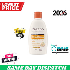 Aveeno Scalp Soothing Haircare Clarify & Shine Shampoo, Apple Cider Vinegar - UK