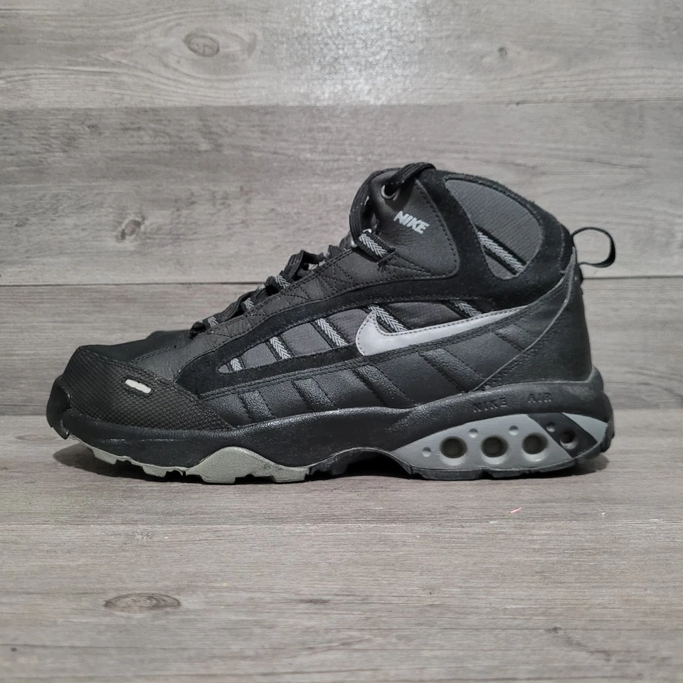 2010 Nike acg Air Humara Mid Men's 13 black 414976-002 hiking boots RARE  - Изображение 2 из 4