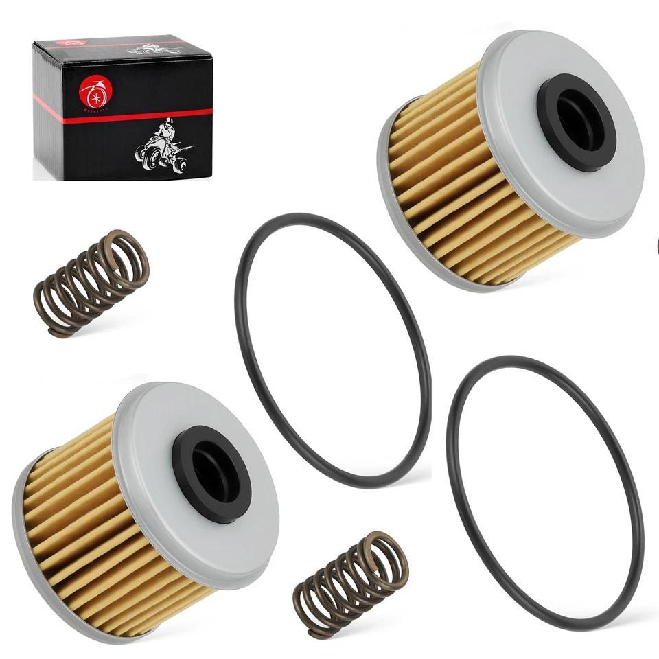 Filtro de aceite 2007-2009 2012-2024 para Honda CRF150R CRF150RB con resorte de junta tórica 2 piezas Foto 2 de 4