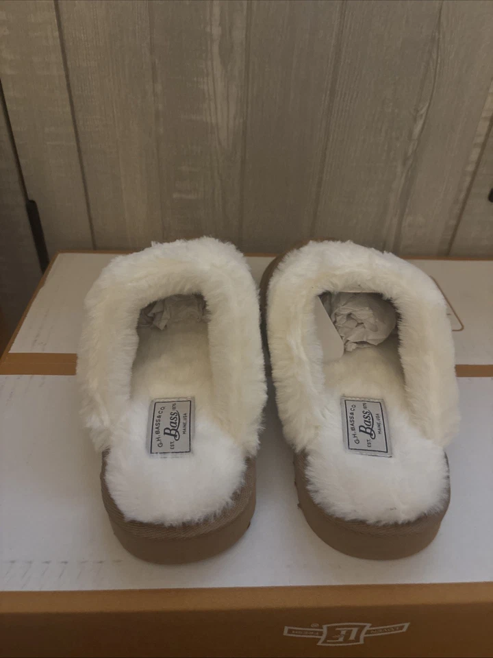 Acogedoras zapatillas de castaño Bass para mujer Foto 3 de 3