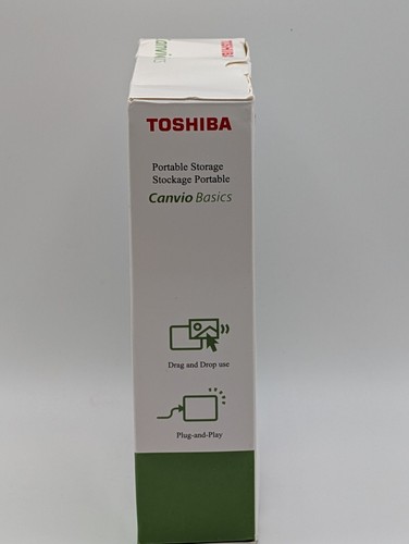 Toshiba Canvio Basics 2TB Portable Hard Drive USB 3.0 Black HDTB520XK3AA 1 Drive - Afbeelding 5 van 7