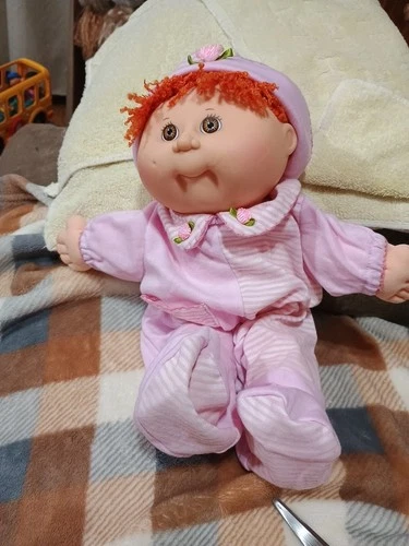 Vtg 1991 Cabbage Patch Kids Doll Red Hair  Brown Eyes CPK