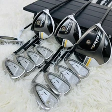 Taylormade RBZ Club Set 1W 3W 5W 3-9i Pw PT 12pc RH Graphite Stiff & SR Men