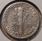 1943-S Mercury Dime 10c San Francisco Mint 90% Silver (#65w-6195/30)