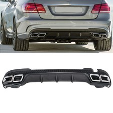 für Mercedes W212 S212 13-16 AMG-Line Heckdiffusor Auspuffblende SCHWARZ E63 für Mercedes W212 S212 13-16 AMG-Line Heckdiffusor Auspuffblende SCHWARZ E63