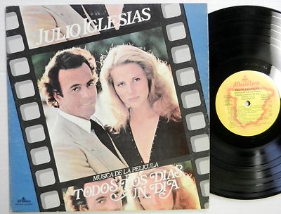 JULIO IGLESIAS Todos Los Dias Un Dia US LP 1979 soundtrack | eBay