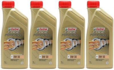 Castrol Edge Professional A5 0W-30 Fluid Titanium (VOLVO A5/B5) 4x1l=4 Liter