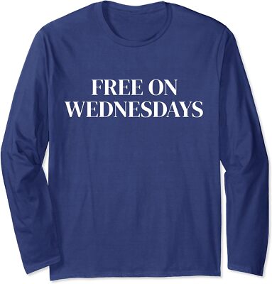 Free On Wednesdays President Election America Long Sleeve Tshirt