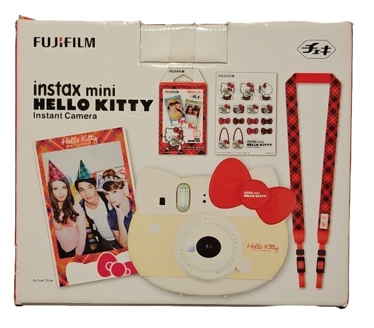 フィルムカメラ FUJI FILM INSTAX MINI HELLO KITTY FUJIFILM Hello Kitty Fuji Instant Camera Kit Cheki Instax