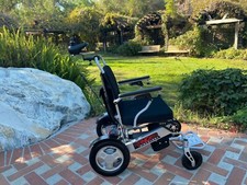 RANGER D09 NEW ATTENDANT CAREGIVER OPERATED FOLDING MOTORIZED WHEELCHAIR