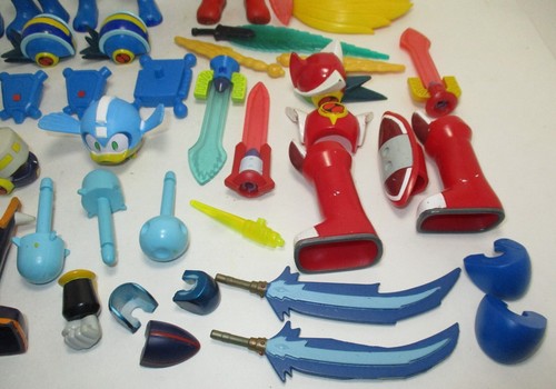 2000s Mega Man LOT Figures Accessories DoubleSoul NT Warrior Exe Battle Capcom - Picture 6 of 9
