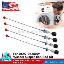 For Samsung WA50R5200AW/US WA50R5400AW/US WA50R5400AV Washer Suspension Rod Kit.