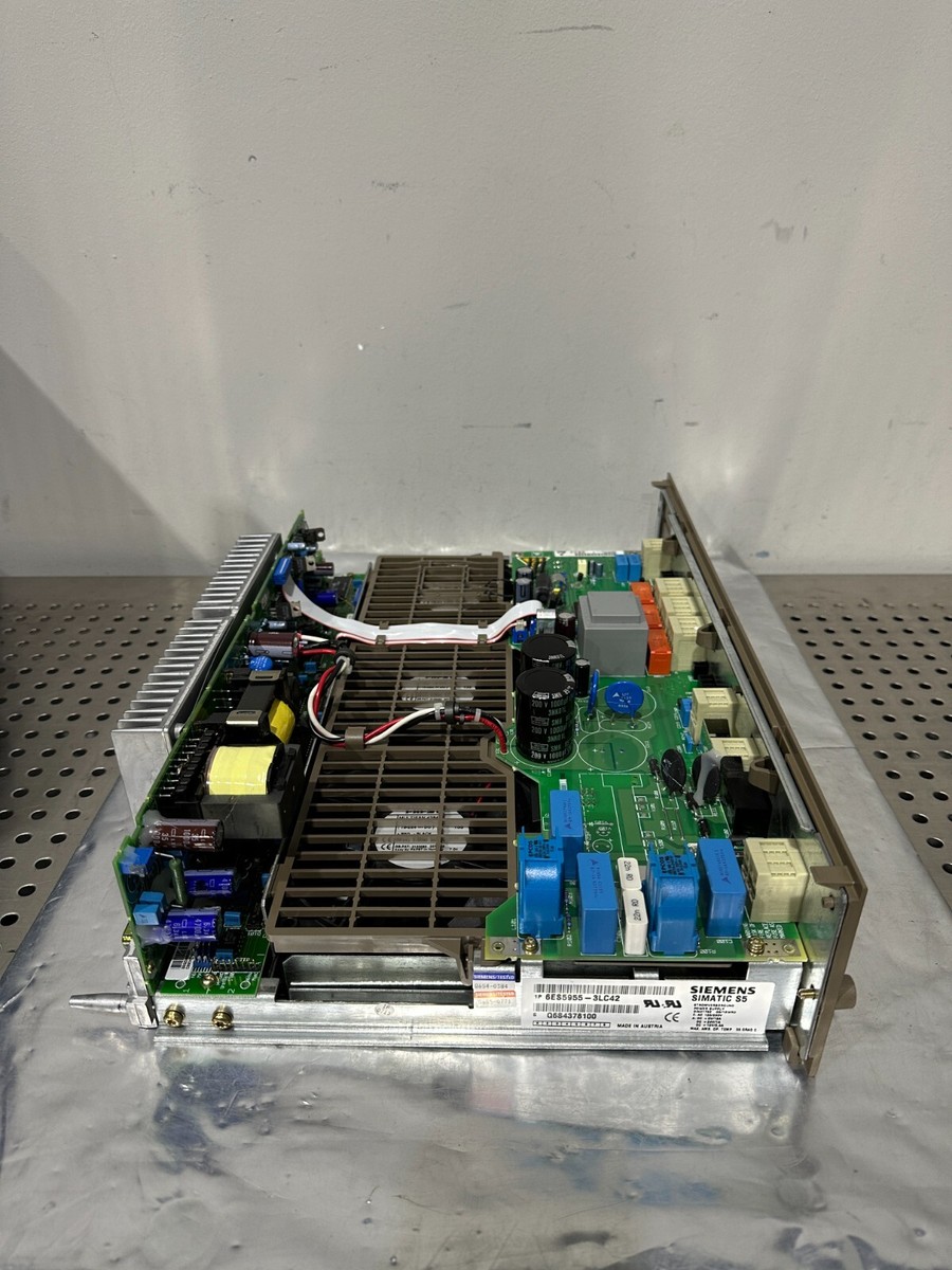 Siemens Simatic S5 6ES5955-3LC42 Power Supply | eBay