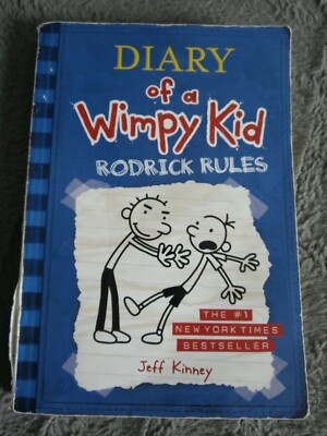 DIARY OF A WIMPY KID 'RODRICK RULES' BY JEFF KINNEY
