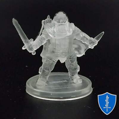 Invisible Larethar Gulgrin - Monster Menagerie #6 D&D Dwarf Miniature