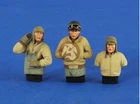 Verlinden 1/35 VP 2587 3 US Tank Soldiers - Half Figures in Winter Stuff