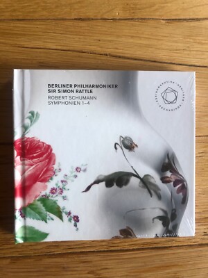 SCHUMANN - SINFONIEN 1 - 4, RATTLE & BERLINER PHILHARMONIKER, 2 SACD, NEU (OVP)