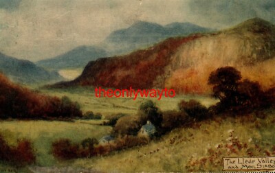 Lledr Valley und Moel Siabod, Wales, Stiefel Postkarte, 1909
