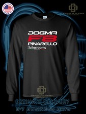 T-shirt uomo Pinarello Dogma F8 logo bici maglietta americana manica lunga dotees