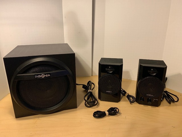 Insignia 2 1 Bluetooth Speaker With Subwoofer Ns Psb4521 For