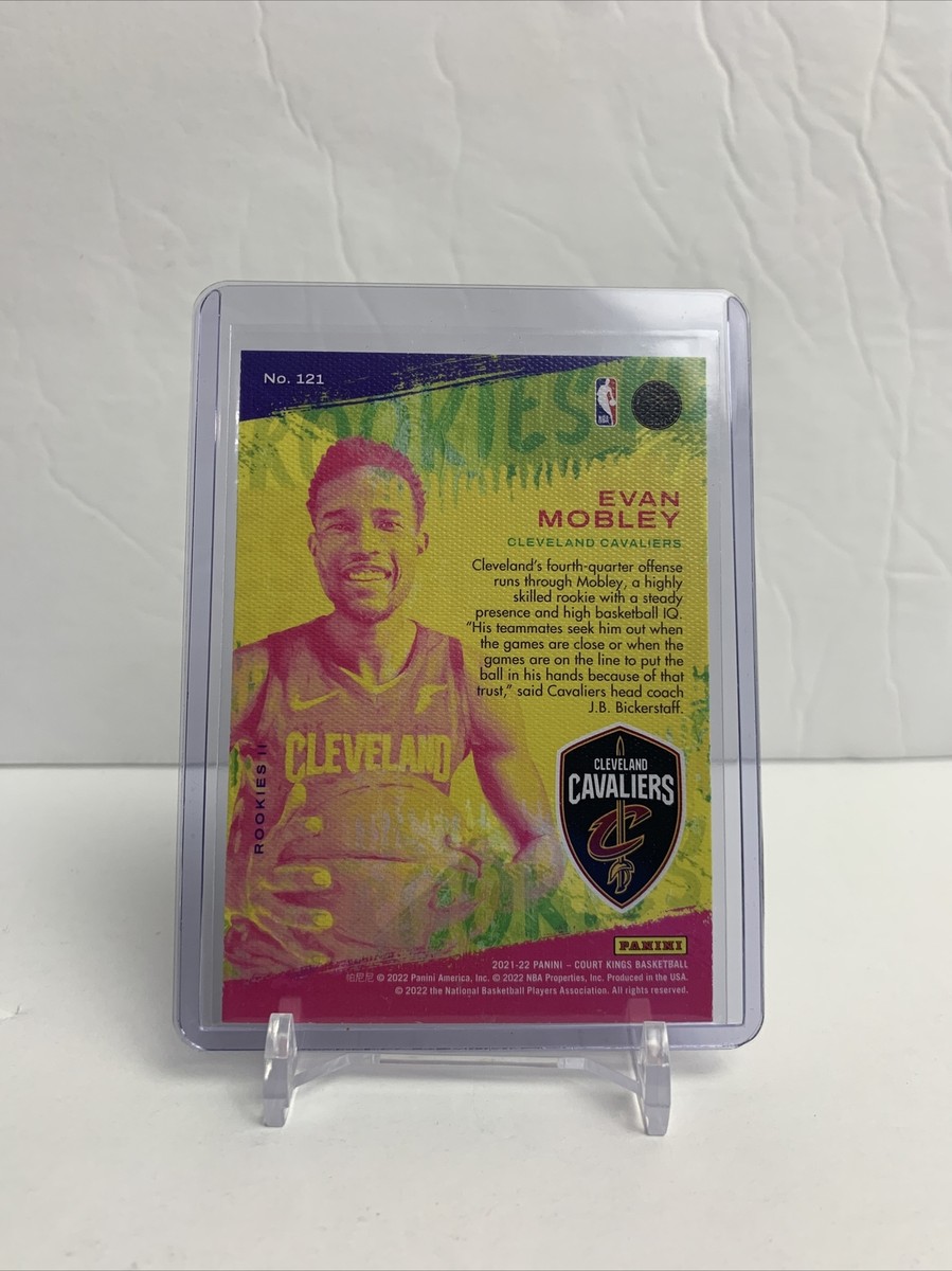 2021-22 Court Kings #121 Evan Mobley RC - Cleveland Cavaliers Cavs 