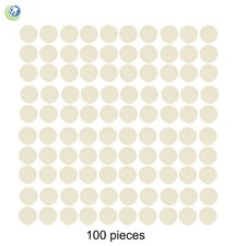 100 X HARD WOOL FELT POLISHING FINISHING BUFFING WHEEL DISCS DENTAL LAB ROTARY