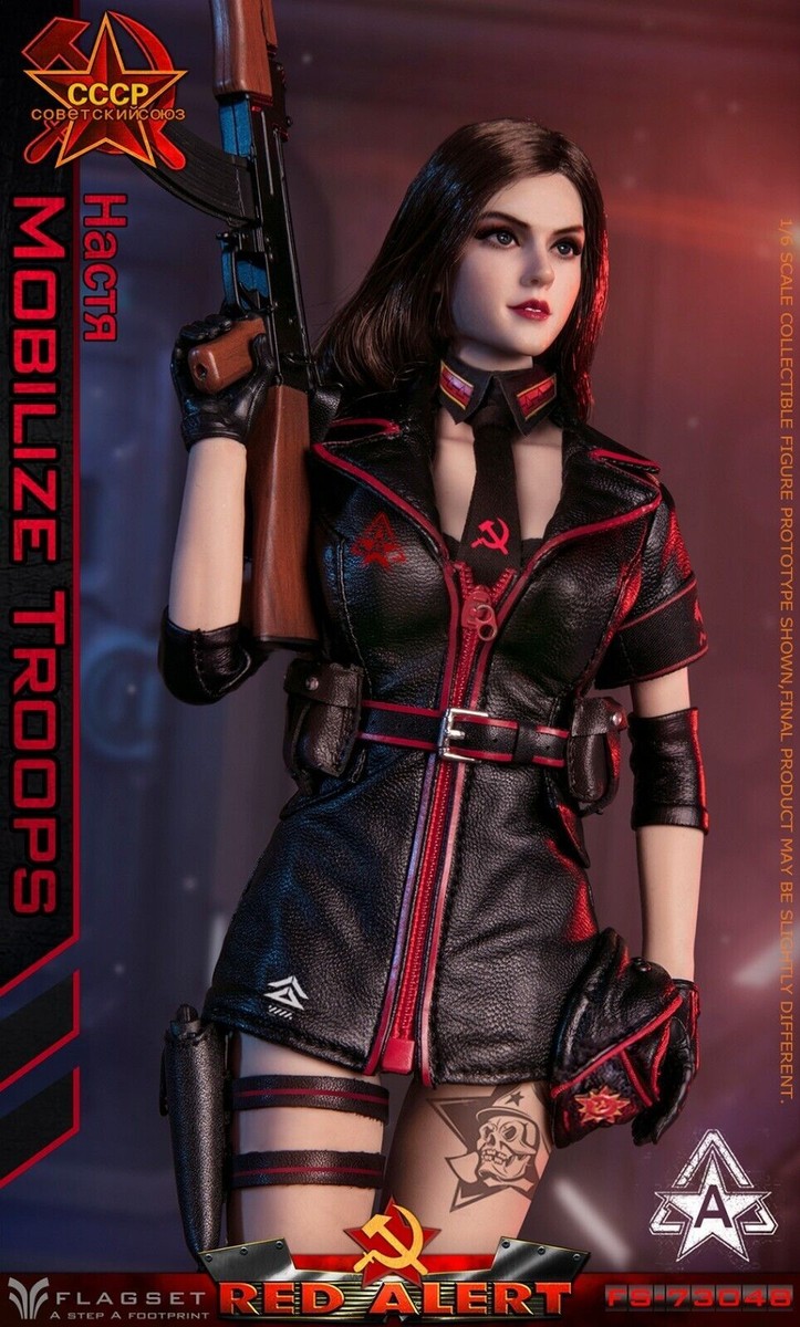 FLAGSET FS73048A Red Alert Soviet Mobilize Troop Female Sniper