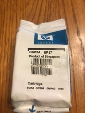 HP 57 Tri-Color Ink Cartridges C6657A Genuine New Ships N 24h