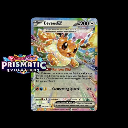 Pokemon Prismatic Evolutions: Choose Your Card! Reverse Holo/Holo EX Full Art NM - Picture 94 of 173