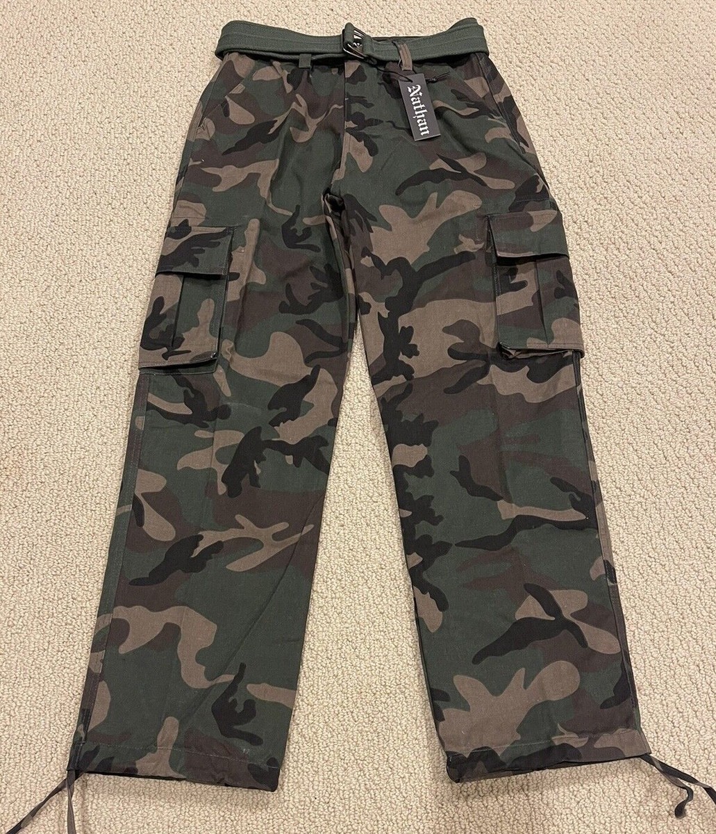 個人装備 WOODLAND CAMO CARGOS Amazon.com: Mens Woodland Camo Cargo Military BDU Pants with