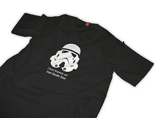 Image of Star Wars T Shirt    Stormtroop & Death Star
