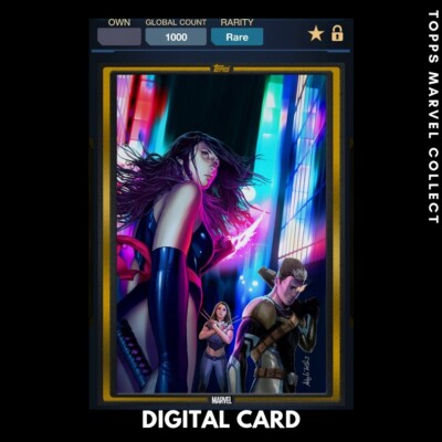 Topps Marvel Collect Fallen Angels #1 Rare NCBD Topps Comic Book Day