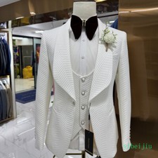 Suits Men's Wedding Cocktail Dress Formal Blazers Jackets Pants Vests Ball Gown