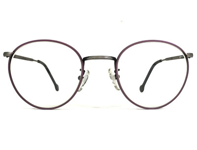 Vintage la Eyeworks Eyeglasses Frames TOTTO 403 425 Matte Grey Purple 43-20-130