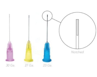 Kendall Healthcare 1202348 #202 Irrigation Blunt Dental Needles 1'' 18 Gauge 25Bx