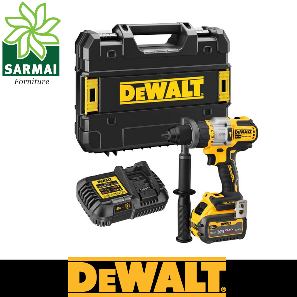 Avvitatore percussione 54v brushless  6 ah 112 Nm 3 velocità DEWALT DCD999T1-QW