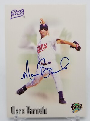 1996 Best Card Company MARC BARCELO Best Prospects Auto Salt Lake Buzz MiLB
