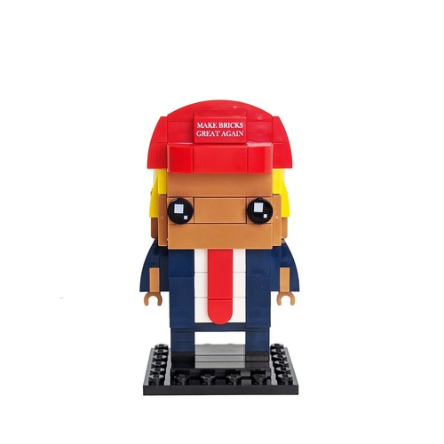 Nuovo - President Trump BrickHeadz - Set di costruzioni - Foto 1 di 7