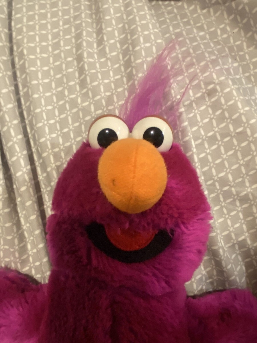 Vintage Applause Telly Monster Plush Stuffed Toy Sesame Street Jim