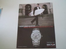 advertising Pubblicità 2003 OROLOGIO SECTOR 700