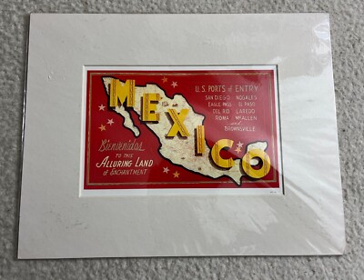 Found Image Press Art Print Mexico 11x14 MX-141