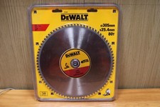 DEWALT DT1925 305MM 80T TCT  STEEL METAL CUTTING SAW BLADE  CHOPSAW 12"
