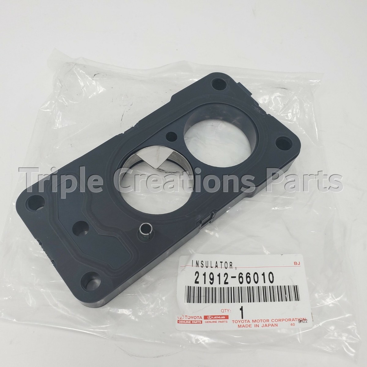 Toyota Genuine 21912-66010 Insulator Carburetor Heat 2191266010