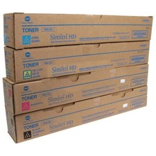 Genuine Konica Minolta TN512 CMYK Toners Set A33K132 A33K232 A33K332 A33K432